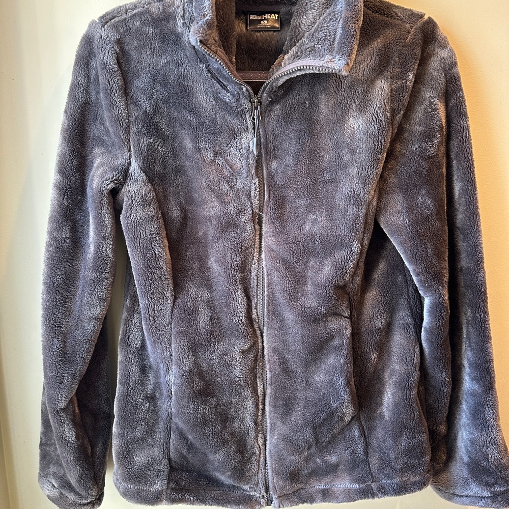 32 Degrees Women's Plush Gray Jacket